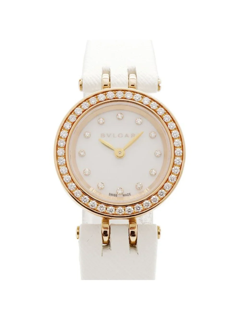 Bvlgari Bulgari B.zero1 Diamond White Dial Watch